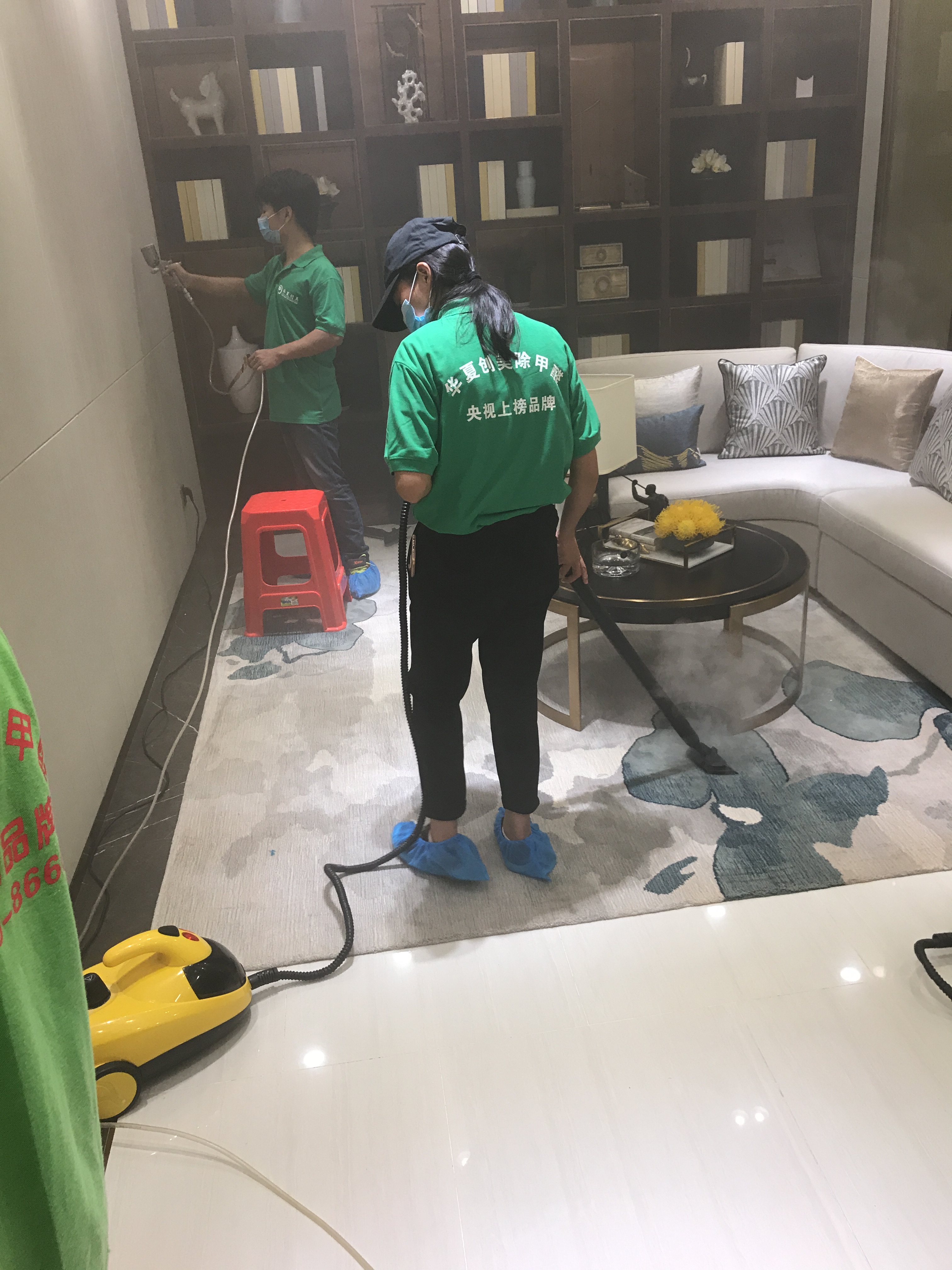 银行除甲醛